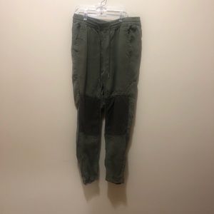 Army green joggers